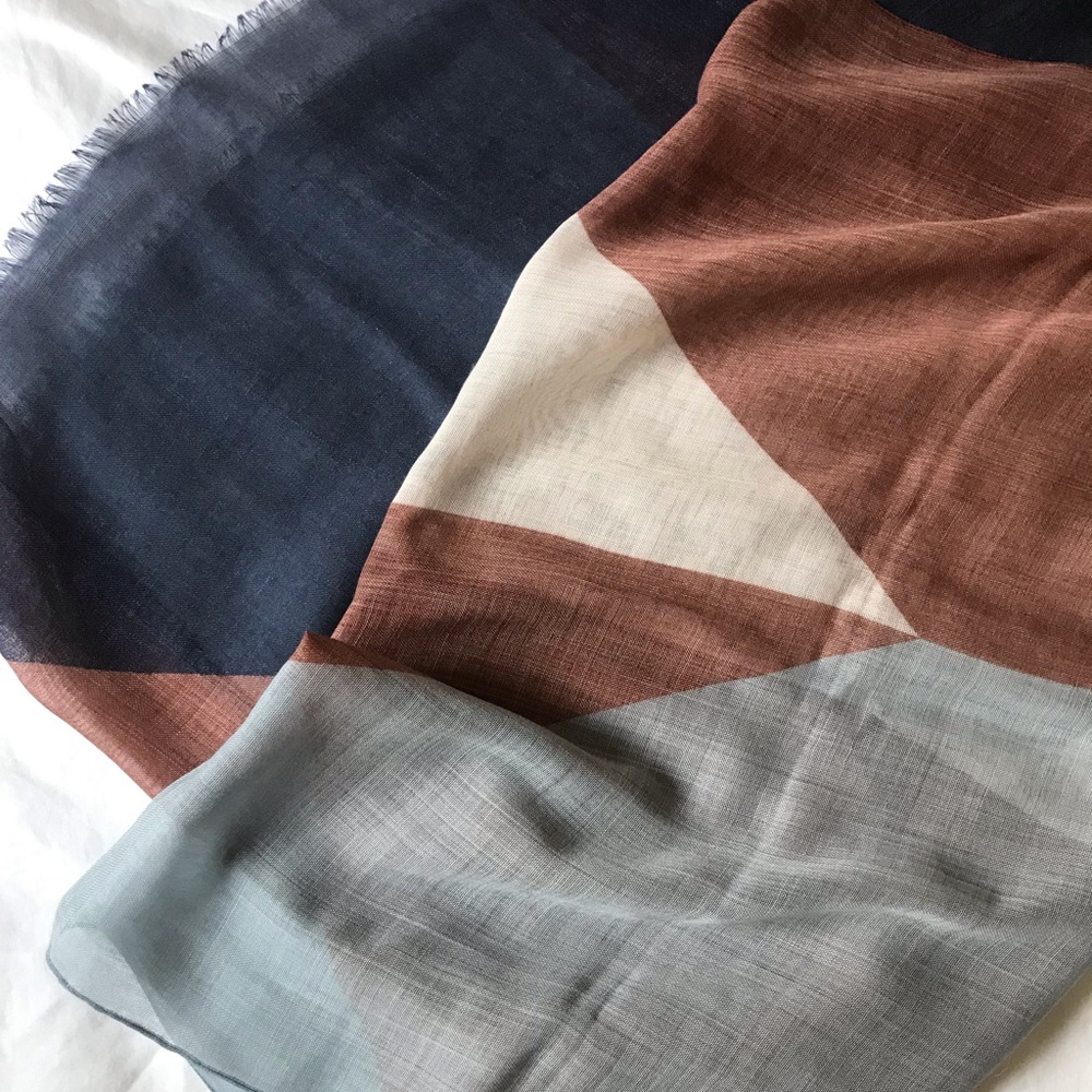 SEZANE SCARF - 100% wool